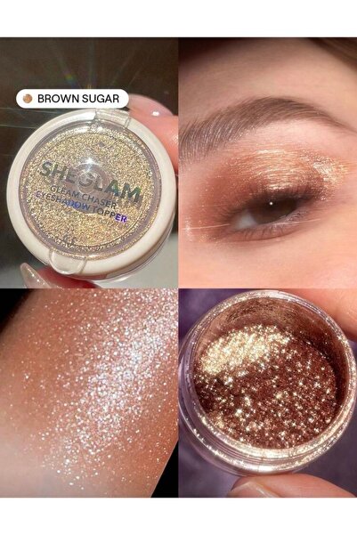 SHEGLAM Gleam Chaser Yüksek Işıltılı Topper Far - Aydınlık Bitişli Simli Göz ...