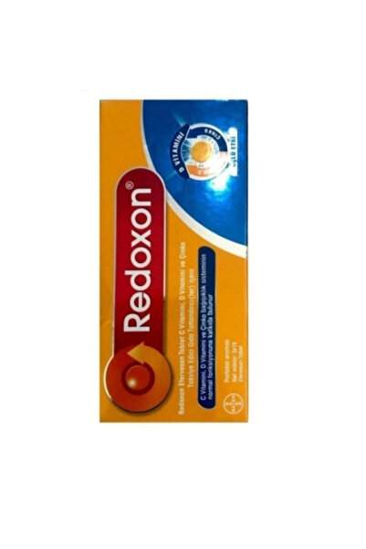 Redoxon Üçlü Etki 30 Efervesan Tablet I 1000 Mg C Vitamini, D Vitamini Ve Çin...