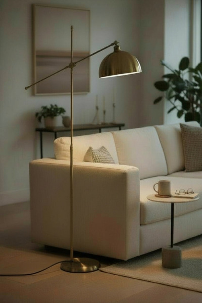 Bamyum Eskitme Lambader Hareketli Başlık Modern Dekoratif Metal Oturma Odası ...