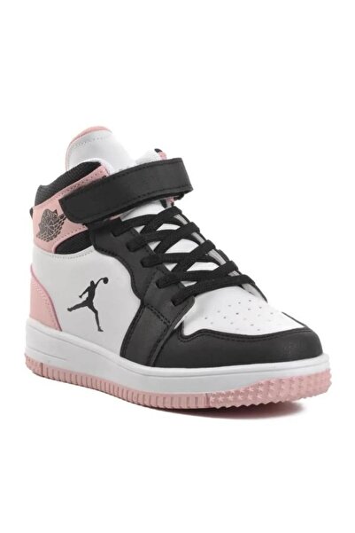 Cool Pantofi de baschet cu pudră neagră pentru fete