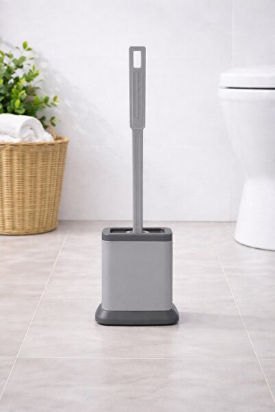 Sas Haus Silicone Toilet Brush Practical Silicone Wc Toilet Bowl Brush Square...