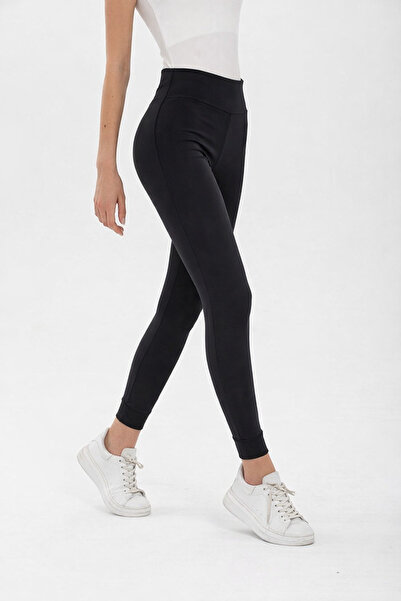 Get Crazy يبرز انحناءات الجسم سروال ضيق فاخر بتفاصيل جيوب