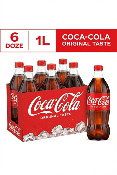 Coca-Cola COCA COLA, 1 LT x 6 PIECES, PET