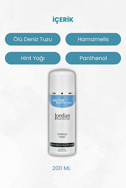 DALTON MARİNE COSMETİCS Strese Bağlı Egzamada Kaşıntı Giderici Jordan Ölü Den...