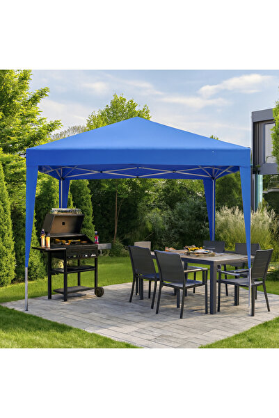Begin Power Otomatik Gazebo Çardak 300 X 300 Cm Tente Teras Bahçe Kamelyası G...