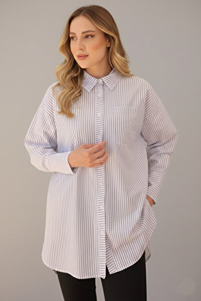 benguen 12025 Camasa alba in dungi