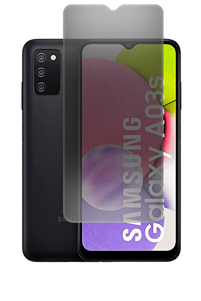 Phonextra واقي شاشة سامسونج جالاكسي A03s 9H ماتي جوست نانو، مرن ومقاوم للكسر