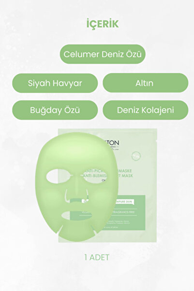 DALTON MARİNE COSMETİCS Yağlı Akneli Ciltler Için Deniz Mineralli Sivilce Kar...