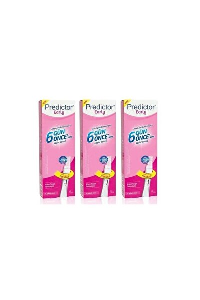 Genel Markalar Early Erken Gebelik Testi 1 Test X 3 Paket