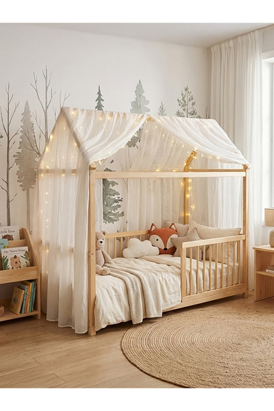 Kukka Kmb311 Ahşap Montessori Yatak 70x140cm