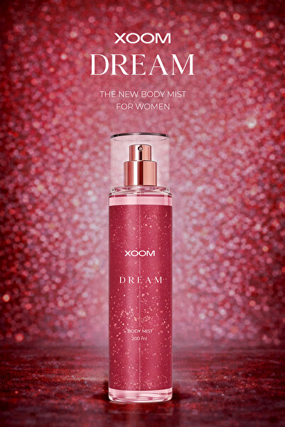 XOOM Black Dream Kadın Body Mist 200 ml – Gün Boyu Tazelik