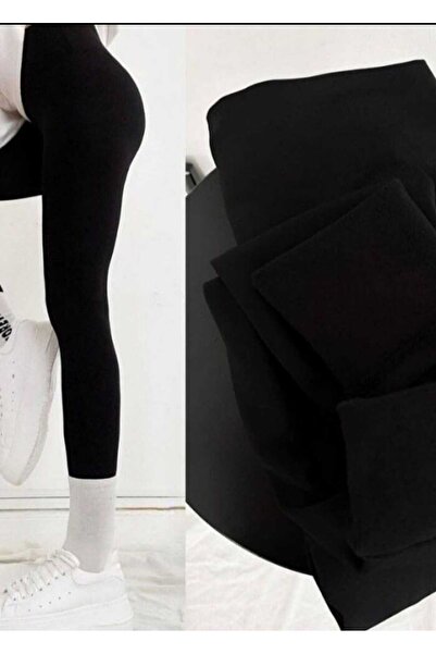 Zeliza Moda Evi طماق الشتاء القابلة للطي من القماش القابل للغمر