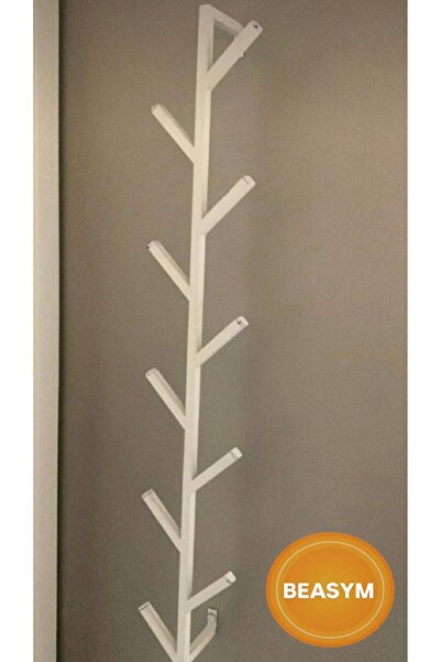 Beasym Fidan Metal Antre Çanta ,banyo Bornoz Ve Havlu Askılık (7 ASKILI - 75C...