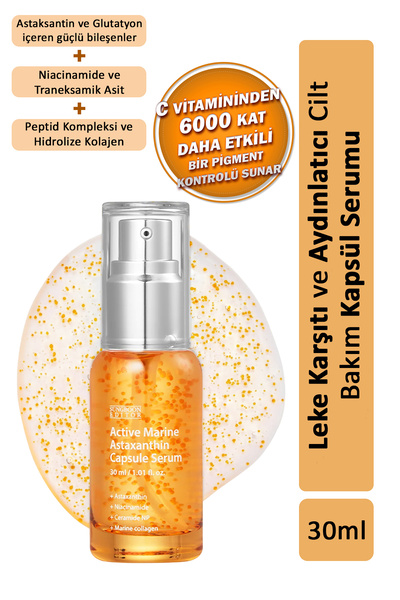 SUNGBOON EDITOR Active Marine Astaxanthin Capsule Serum / Aydınlatıcı Cilt Ba...