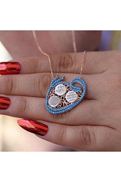 Takı Boom Vav Kolye Ayetel Kürsi Nazar Duası Ve Allah Yazılı Dualı Kolye 925 ...