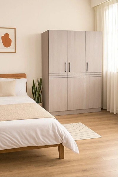 NZONE STORE Wooden wardrobe - a modern storage cabinet that suits all bedrooms