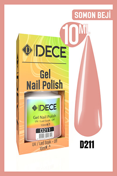 d dece Kalıcı Oje Uv Led D211 (NUDE) 10ml