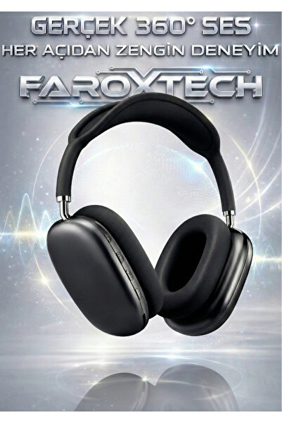 FaroxTech AirPro Kulaklık | Bluetooth Kulaklık | Yumuşak ve Sağlam Yapı | Blu...