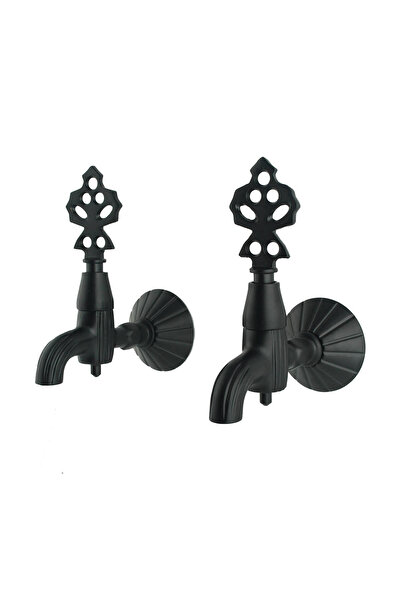 FKN صنبور عثماني أسود مزدوج