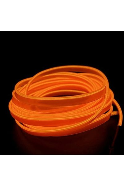 Autowise Car Interior Neon Lighting Led Chest Torpedo Led Neon Ip Led Orange 2 Meters