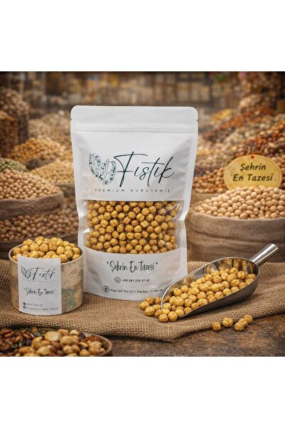 FISTIK PREMİUM Premium iri Boy Tuzlu Leblebi Kuruyemiş %100 Taze Lezzetli Çer...