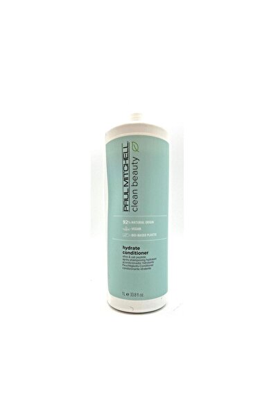 Paul Mitchell Balsam de păr Clean Beauty Hydrate, vegan, pentru hrănire, 1000 ml