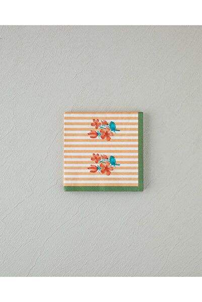 English Home Șervețele de hârtie Retro Flower 20 bucăți 33x33 cm Verde