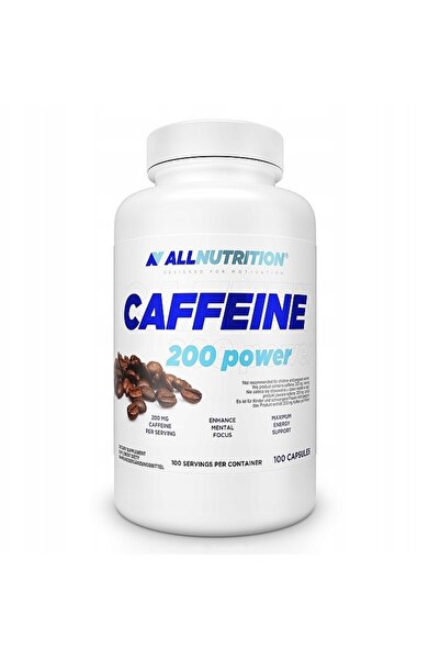 ALLNUTRİTİON كافيين 200 باور 100 كبسولة