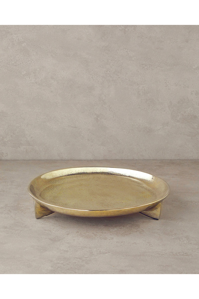 English Home Mirrory Dekoratif Tabak 30,5x30,5x3,75 cm Gold