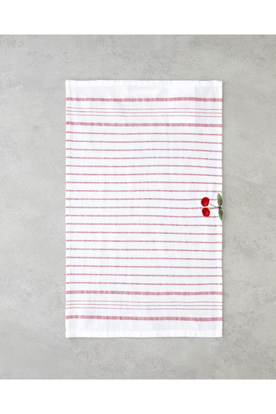 English Home Cherry Pamuk Kurulama Bezi 30x50 cm Kırmızı