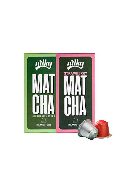 NİLKY Matcha Capsule Introduction Set 2 X 10 Capsules