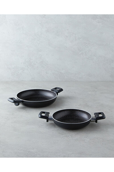 English Home Pretty Premium 2'li Sahan 18-22 cm Siyah