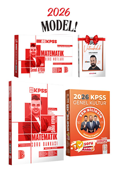 Yargı Yayınları Benim Hocam 2026 KPSS Sen Bilirsin Soru Cevap Kitabı+Şenol Ay...