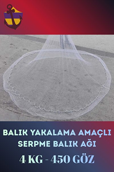 Denizyıldızı 4kg Serpme Ip Ağ + Kol Ipi Yanında...