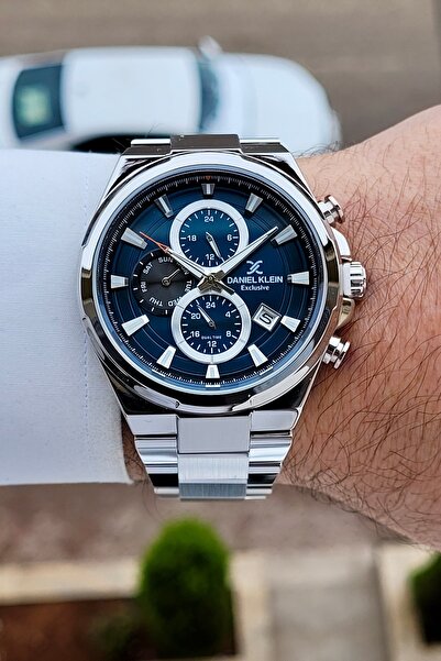 Daniel Klein Dial Blue Cord Metallic Color 2 Year Warranty Internal Indicator...