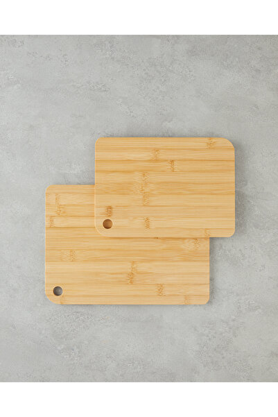 English Home Alia Bamboo 2-Piece Cutting Board 20X28 Cm-24X33 cm Natural