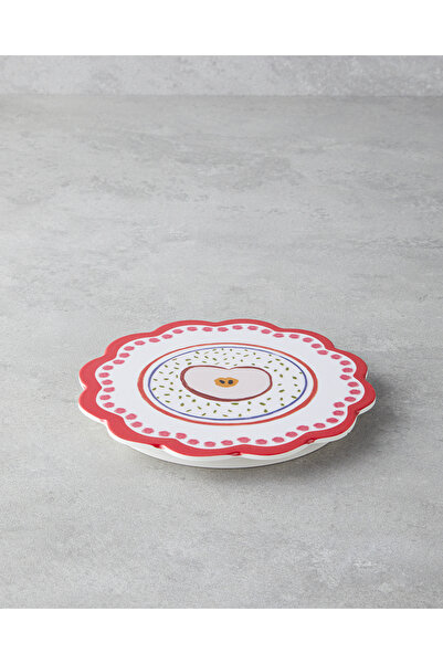 English Home طبق تفاح ميلامين 17 سم ملون