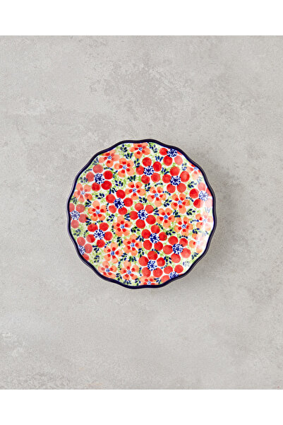 English Home Botanic Stoneware Pasta Tabağı 16 cm Renkli