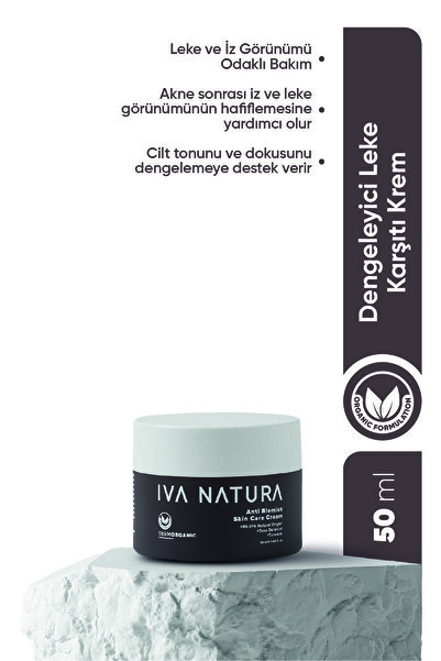 Iva Natura Canlandırıcı Leke Karşıtı Krem Yaban Mersini Özlü 50 ml