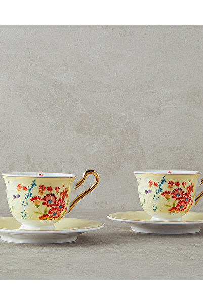 English Home Miranda New Bone China Kahve Fincan Takımı 4 Parça 2 Kişilik Açı...