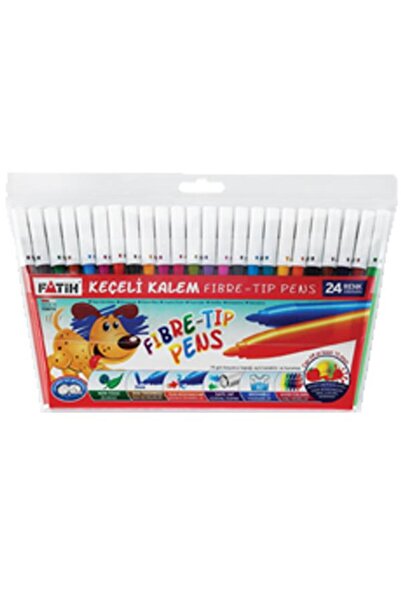 Fatih 24 قطعة من أقلام التلوين الملبدة / 34050