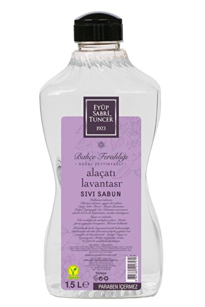 Eyüp Sabri Tuncer 1,5lt Alaçatı Lavantası Sıvı Sabun Doğal Zeytinyağlı