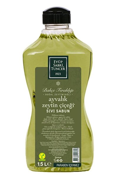 Eyüp Sabri Tuncer 1,5lt Ayvalık Zeytin Çiçeği Sıvı Sabun Doğal Zeytinyağlı