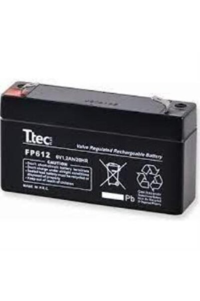 Ttec 6V 1.3AH Bakımsız Kuru Akü