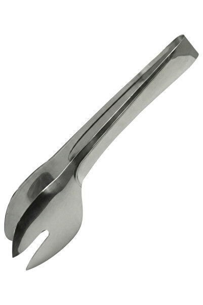 ÖZBİR Stainless Steel Salad and Serving Tongs Pearl Model 21 cm 304 Quality