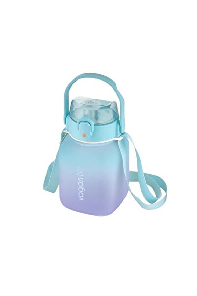 Vagonlife VGN2275P قارورة تركوازية سعة 1100 مل مع شفاطة