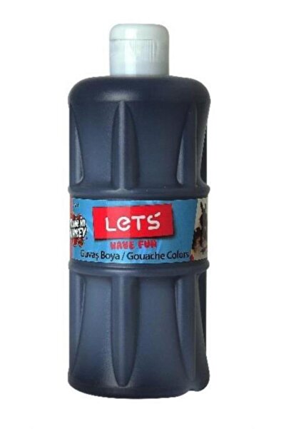 Lets Guaj Boya 500 ML Plastik Siyah L-5109
