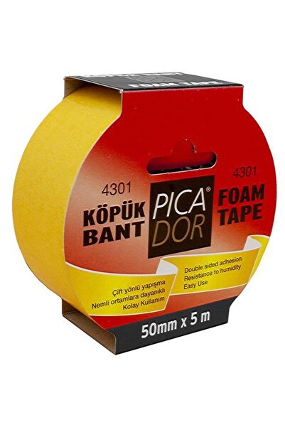 Picador Bandă dublă adezivă cu rolă de spumă 50x5 Mt 4301