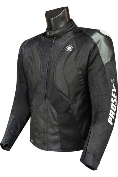 Prosev سترة Gp Knight Hörgüçlü الصيفية باللون الأسود والرمادي