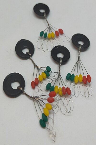 SAZAN RİG Πολύχρωμο λαστιχένιο πώμα μεγάλου μεγέθους (l) (30 τεμάχια)